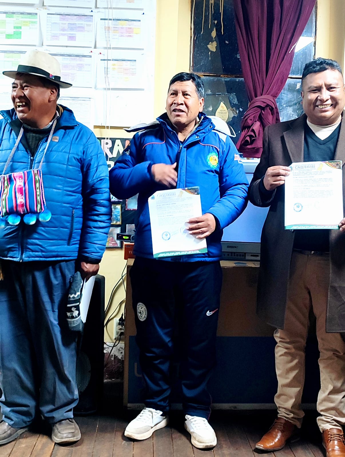 Convenio Interinstitucional fortalecerá la cooperación entre el IT Caquiaviri y el Gobierno Municipal